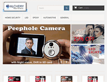 Tablet Screenshot of alchemy-media-marketing.com